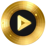 Logo of Gold Music Player android Application 